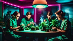 Marijuana meetups in the city club cannabicos Madrid